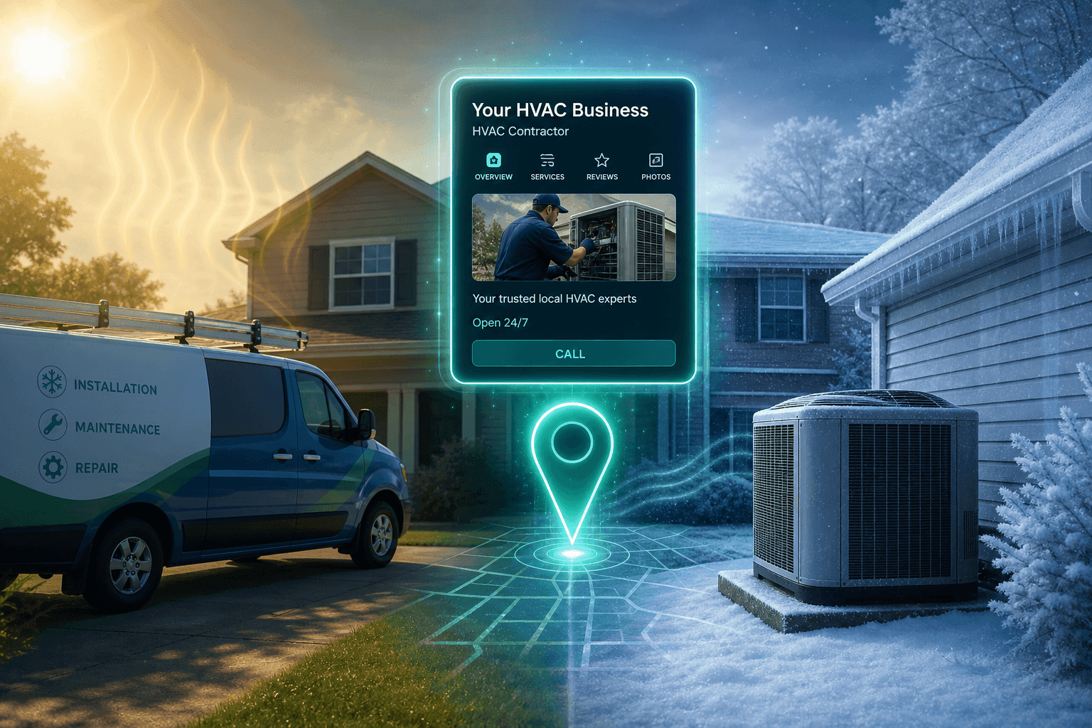 HVAC Marketing in Augusta: Seasonal Demand, GBP, and Lead Quality