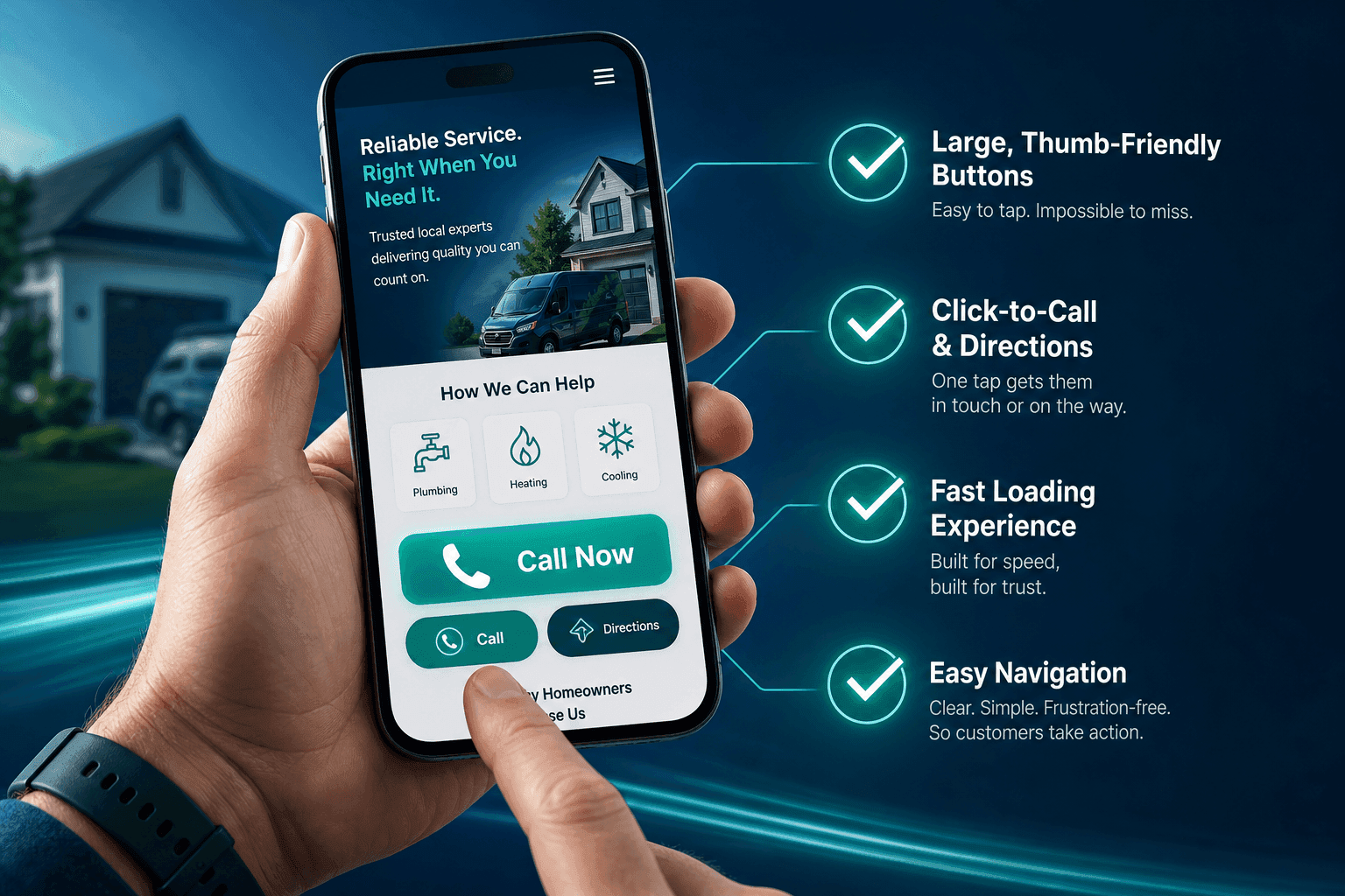 Mobile Conversion Checklist for CSRA Service Sites (Forms, Calls, Speed) — featured image