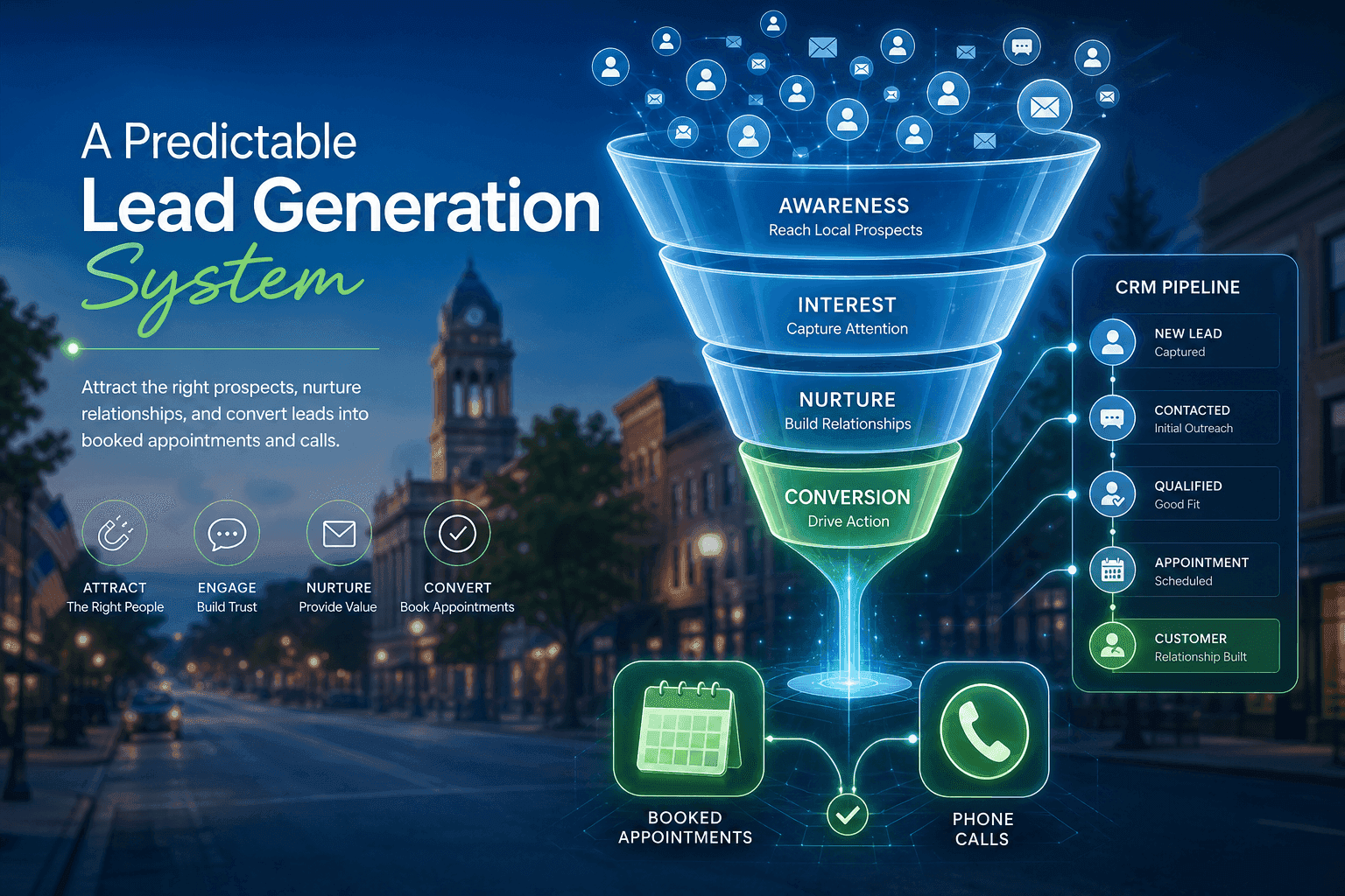 How to Build a Predictable Lead System for Augusta Small Businesses (Step-by-Step)